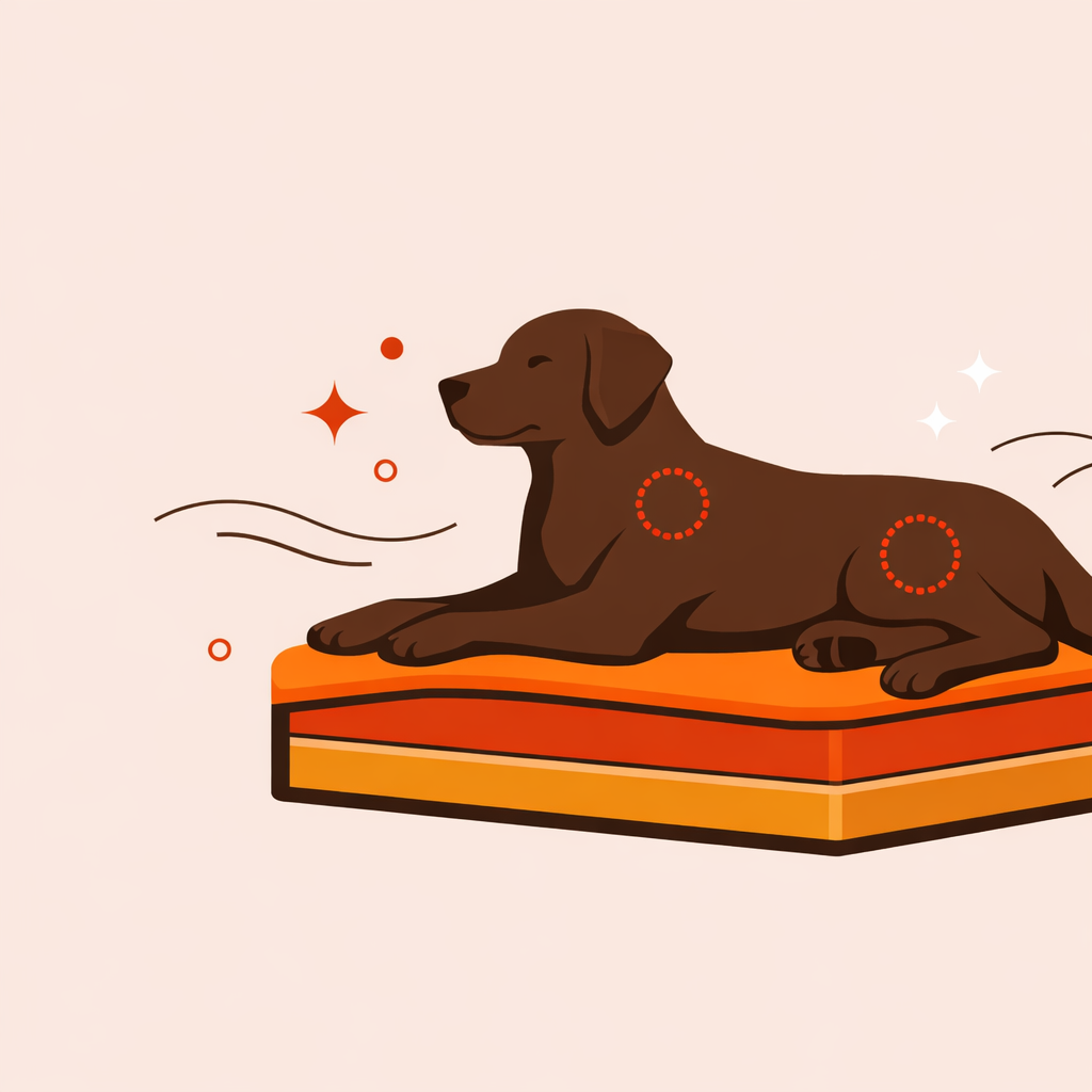 A minimalist modern vector editorial illustration on a solid soft beige-pink background (#f1e6e3), 1