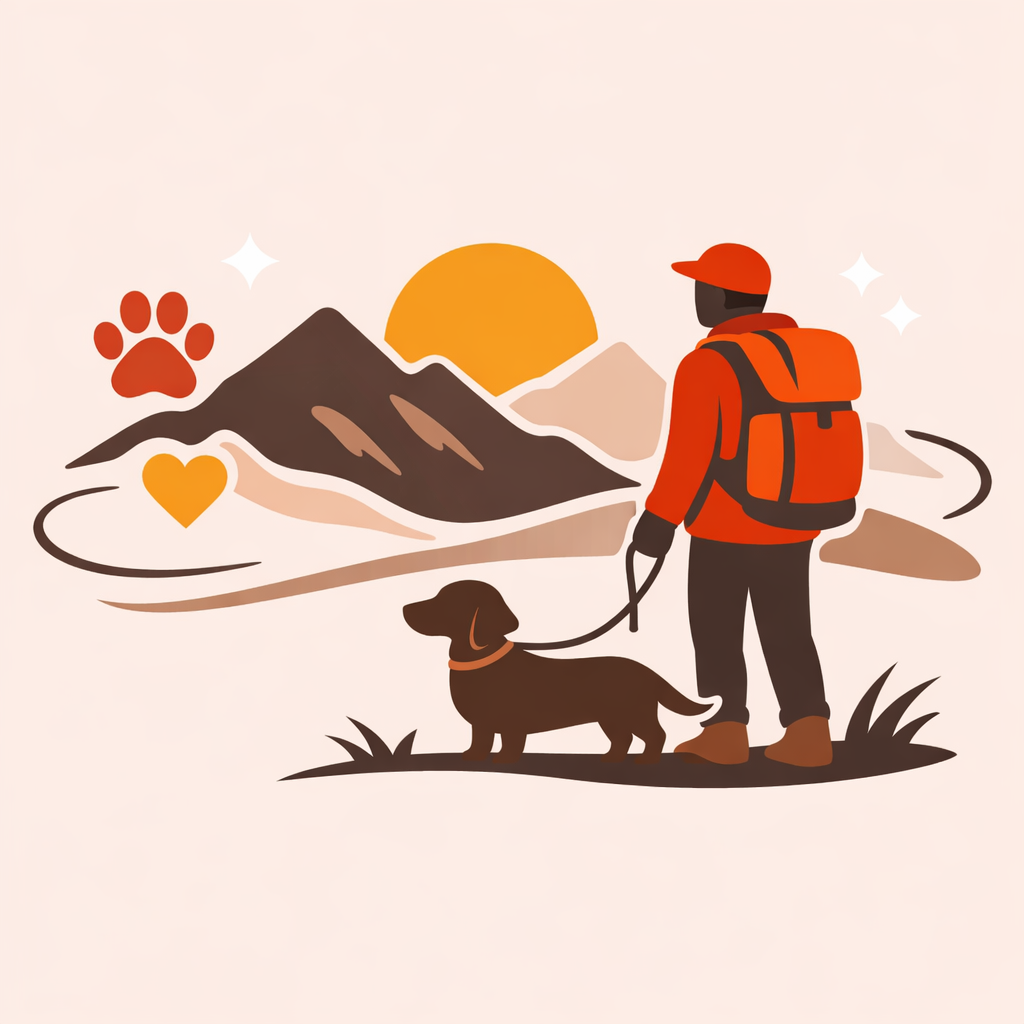 A minimalist modern vector illustration on a soft beige-pink background (#f1e6e3). Main motif: a sum